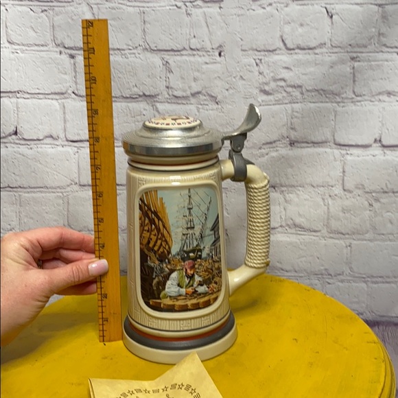 Avon vintage nautical shipbuilder stein - Picture 8 of 12